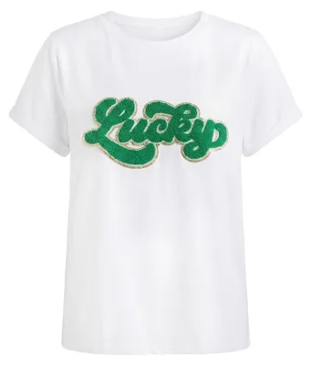 Image de T-shirt pour femmes ALEIDA - blanc, taille S