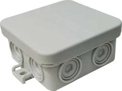 Produktbild von Spelsberg Abzweigkasten IP55 SD7 75x75 mm 33290701 ohne Klemmen 7 Einführungen 10 Stück