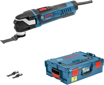 Produktbild von BOSCH GOP STARLOCK Plus Schleifschneider + 3 Zubehörteile im L-BOXX-Set - 0601231004