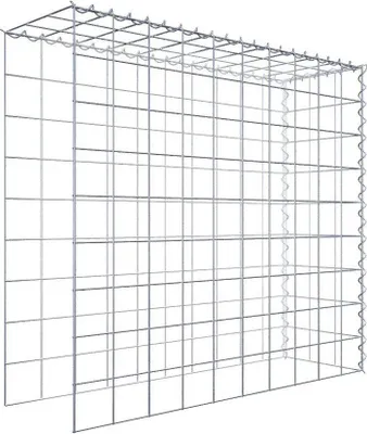 Obrázek produktu pro Přídavný gabion typ 4 100 cm x 90 cm x 30 cm (D x V x H), velikost ok 10 cm x 10 cm, spirála