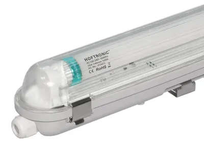 Produktbild von hoftronic LED Feuchtraumleuchte 120cm T8 18W 2520lm 3000K IP65