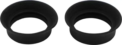 Immagine prodotto di 2pcs Occhio di cannocchiale Copertura in gomma morbida pieghevole per lenti monoculari da 28 a 32 mm per microscopio