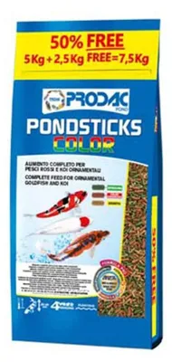 Productafbeelding van Pondsticks voer voor vissen in vijvers, 7,5 kg