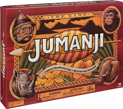 Produktbild von SPIN Spiel Jumanji Holzversion 6046850 /6