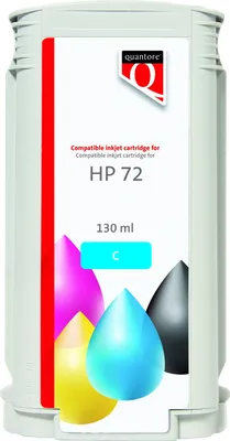 Zdjęcie produktu dla Quantore – zamiennik wkładu atramentowego do 72 C9371A niebieski