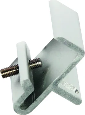 Produktbild von Eckverbindungsklammer für Schulte Lebensmittelregal | Aluminium
