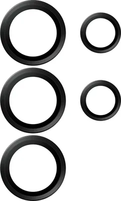 Zdjęcie produktu dla PanzerGlass ® Hoops® Camera Lens Protector Black Samsung Galaxy S26 Ultra, Samsung, Samsung - Galaxy S26 Ultra, Aplikacja na sucho, Odporny na zadrapania, Odporny na wstrząsy, Czarny, 1 szt.