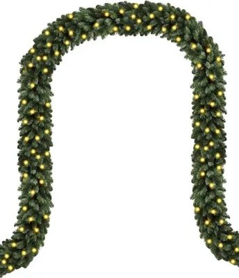 Produktbild von Girlande mit 70 integrierten warmen LED-Lichtern - Länge 540 cm