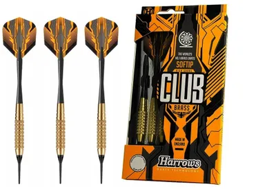 Produktbild von Harrows DartsSoftip CLUB BRASS 7202 3x16gR