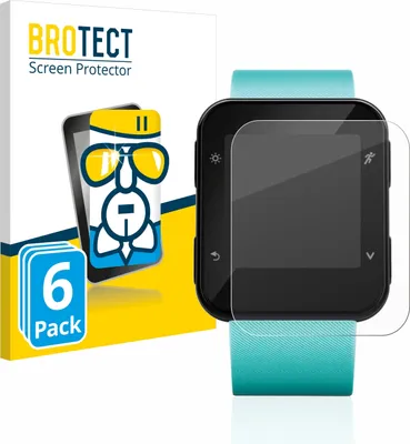 Produktbild von 6x BROTECT Schutzglas für Garmin Forerunner 35 / 30 Schutzfolie Panzer Folie Glas Display Schutz klar