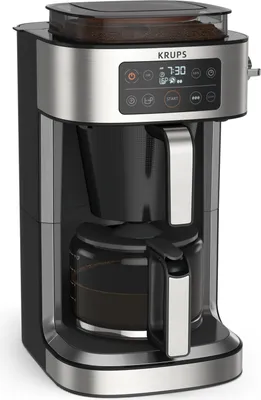 Immagine prodotto di Macchina da caffè KRUPS KM760D Aroma Partner , nero/acciaio inox