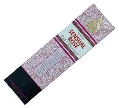 Räucherstäbchen Rose, 100 g, für Meditation & Yoga