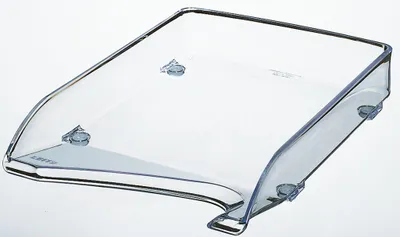 Produktbild von Leitz Briefablage Elegant 52200002 DIN A4 stapelbar PS glasklar
