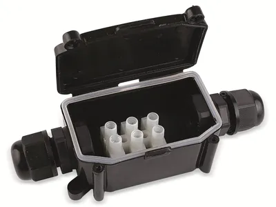 Produktbild von OPTONICA Kabelverbinderdose, Outdoor 6643, IP 68, 0,5...2,5mm², 250V/16A