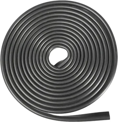 Imagen del producto de Perfil de sellado para protección contra rozaduras, 1,6 mm x 3 m, EPDM, resistente a la intemperie, para puertas de automóviles