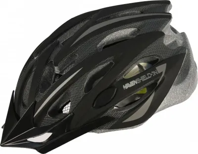 Produktbild von HAVEN Fahrradhelm - SHIELD-ON - Schwarz/Grau (58–62 cm)