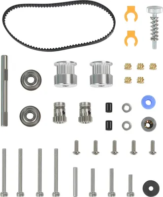 Produktbild von TWO TREES VORON M4 Extruder Dual Set Ersatz Full Kit 3D-gedruckte Teile 3D-Druckteile nicht zusammenbaubar Kompatibel mit Ender3/Ender3 pro/Ender3 V2/Ender-3 Max/Ender5 pro/CR10-V2/CR-10S pro/CR-10MINI/CR -10S5 3D-Drucker