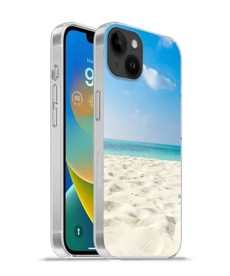 Produktbild von MuchoWow® Handyhülle Schutzhülle Hülle für Apple iPhone 14 Plus - Soft case Tropisch - Strand - Meer Silikon Softcase Handy Hülle - Abbildung