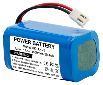 Ersatzakku 14,4 V 3000 mAh Li-Ion für Roboterstaubsauger