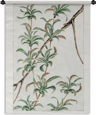 Produktbild von MuchoWow® Wandteppich Wandbehang Dschungel - Japanisch - Vintage 60x80 cm Tapisserie Dekoration Wandtuch - Decke - Wandtücher - Wohne