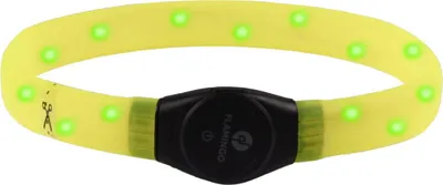 Produktbild von Flamingo Halsband LED Visio Light Jumbo gelb