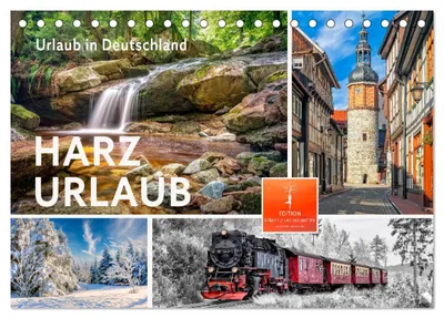 Produktbild von Harz - Urlaub (Tischkalender 2027 DIN A5 quer), CALVENDO Monatskalender
