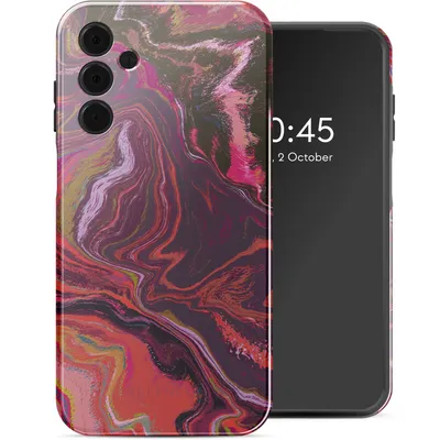 Produktbild von Selencia Vivid Back Cover Samsung Galaxy A15 (5G) - Marble Purple