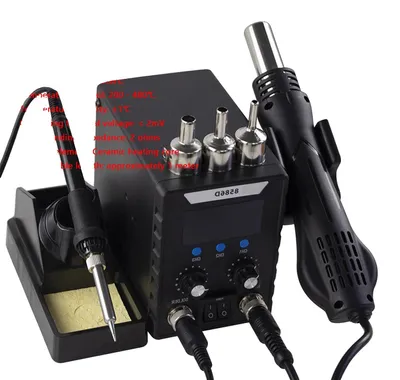 Productafbeelding van Soldeerstation, warmeluchtpistool, digitale display, model F-8586D (750W), 220V