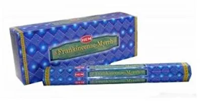 Räucherstäbchen Weihrauch & Myrrhe, 120 Stück, 6er-Pack