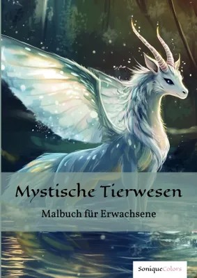 Produktbild von Mystische Tierwesen - Malbuch für Erwachsene