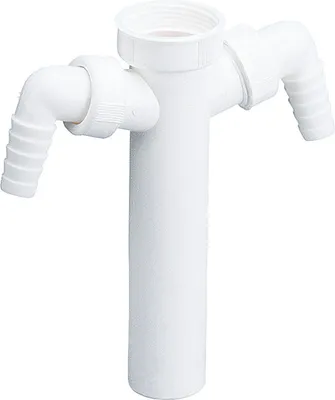 Obrázek produktu pro Dallmer Tauchrohr 010/2 m zwei Winkelschlauchtüllen 11/2 xDN 50