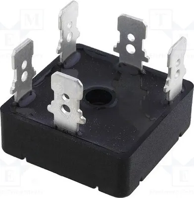 Produktbild von 1x Dreiphasen Brückengleichrichter If: 15A Urmax: 600V  Ifsm: 350A DB15-06 Dreipha