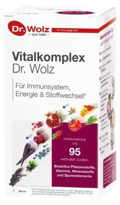 Immagine prodotto di Vitalkomplex Dr Wolz Concentrato liquido di sostanze vitali, soluzione da 500 ml