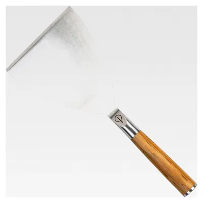 Produktbild von Grillspachtel aus Edelstahl mit Olivenholzgriff