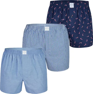 Produktbild von MG-1 Herren Boxer 3-Pack sugar cane - cane - Größe XXL