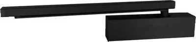 Image de Ferme-porte TS Wood GEZE - Force 3 - crémaillère elliptique - Noir - 131189
