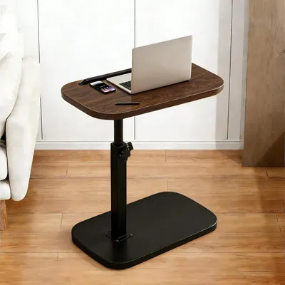 Produktbild von C-förmiger Beistelltisch mit verstellbarer Höhe, 45-80 cm