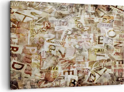 Produktbild von Bild auf Leinwand - Leinwandbild - Graffiti modern - 100x70cm - Wand Bild - Wanddeko - Wandbilder - Leinwanddruck - Bilder - Kunstdruck - Wanddekoration - Leinwand bilder - Wandkunst - AA100x70-3549