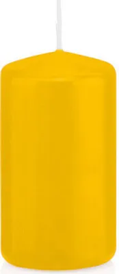 Produktbild von Stumpenkerzen Dotter Gelb 80 x Ø 38 mm, 24 Stück