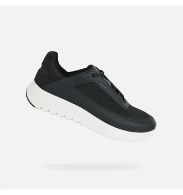 Produktbild von Geox Schwarze Flextride R Herren-Sneaker 43