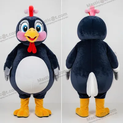 Immagine prodotto di Costume MASTICOT Gonfiabile da Gallo Cedrone Blu Marino per Eventi