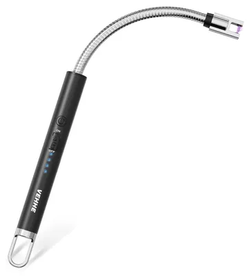 Immagine prodotto di Accendino elettrico ricaricabile con arco elettrico e indicatore LED della batteria