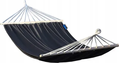 Produktbild von Potenza Hängematte Baumwolle Stabhängematte XXL 220 x 160 für 2 Personen, Belastbarkeit bis 200 kg Doppelhängematte