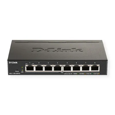 Obrázek produktu pro D-Link Dgs1100-08Pdv2 Poe Smart Switch