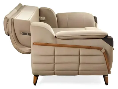 Produktbild von Sofa 3 Sitzer Klassische Couchen Luxus Möbel Sofas Stoff Couch Dreisitzer Neu