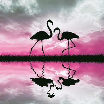 Produktbild von homeBLOCKrocks® MAGNET „flamingo I“