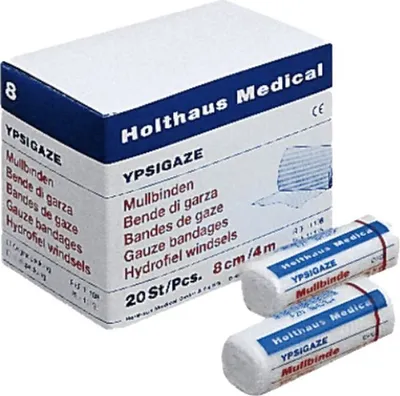 Produktbild von Holthaus Medical Mullbinde 8 cm lang 20 Stück