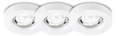 Image de Ideal Lux BLUES luminaire encastré GU10 ⌀95mm dimmable blanc 113999