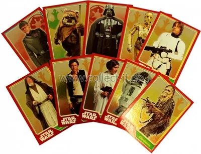 Produktbild von TOPPS - Spar 2 - Star Wars - Journey to Star Wars - 10 verschiedene Spiegelfolienkarten - Deutsch