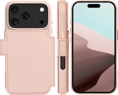 Image de Folio Lynge MagSafe ICON iPhone 17 Pro Pink Sand